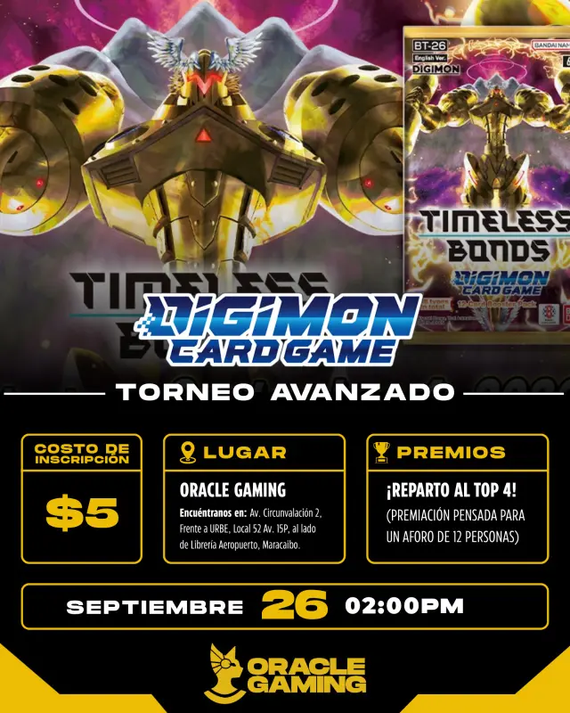 TORNEO AVANZADO DIGIMON CARD GAME